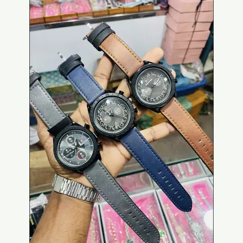 ML-0037 Men Leather Watch
