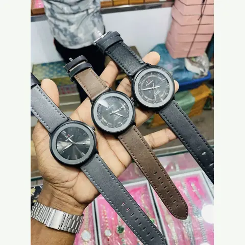 ML-0038 Men Leather Watch