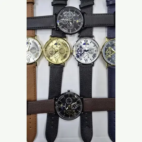 ML-0042 Men Leather Watch