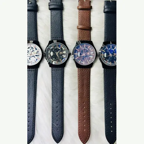 ML-0089 Men Leather Watch