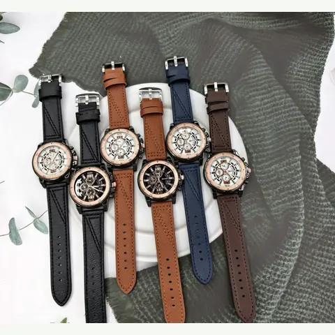 ML-0101 Men Leather Watch