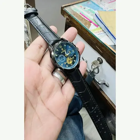 ML-0104 Men Leather Watch