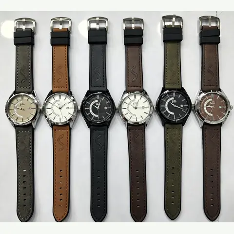 ML-0105 Men Leather Watch