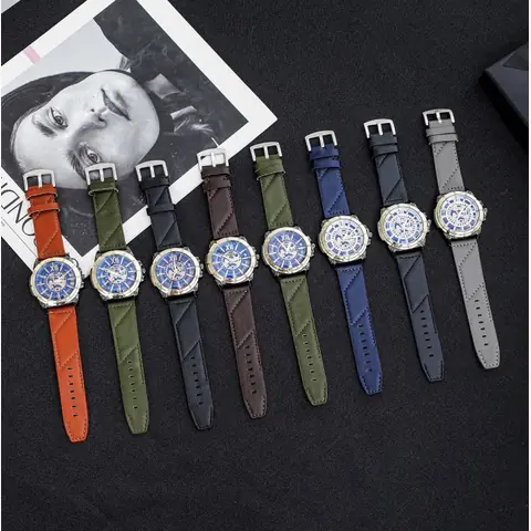 ML-0148 Men Leather Watch