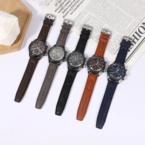 ML-0185 Men Leather Watch