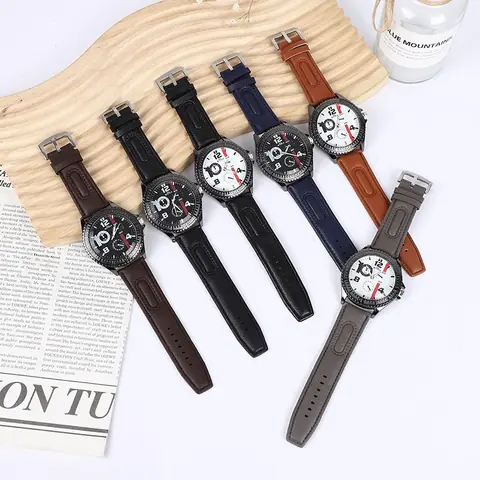 ML-0190 Men Leather Watch