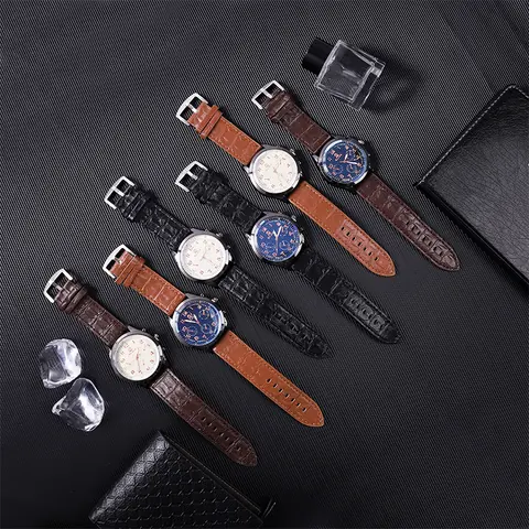 ML-0259 Men Leather Watch