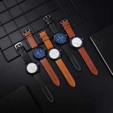ML-0265 Men Leather Watch