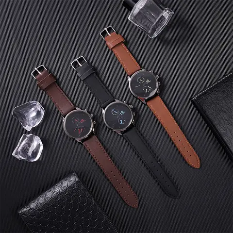 ML-0414 Men Leather Watch