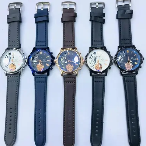 ML-0466 Men Leather Watch