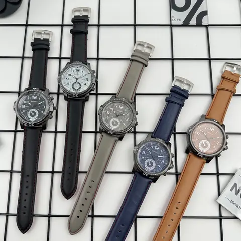 ML-0487 Men Leather Watch
