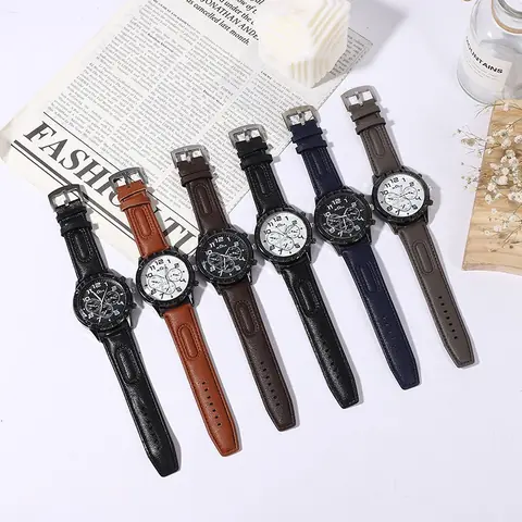 ML-0492 Men Leather Watch