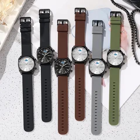 ML-0888 Men Leather Watch
