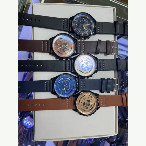 ML-0898 Men Leather Watch