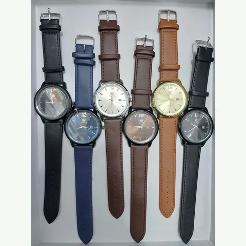 ML-1001 Men Leather Watch