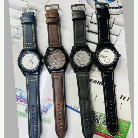 ML-1016 Men Leather Watch