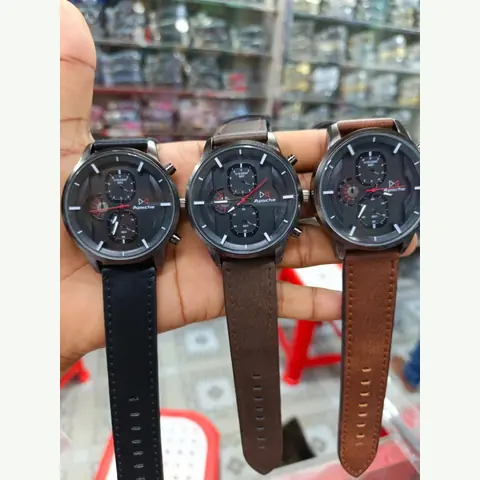 ML-1045 Men Leather Watch