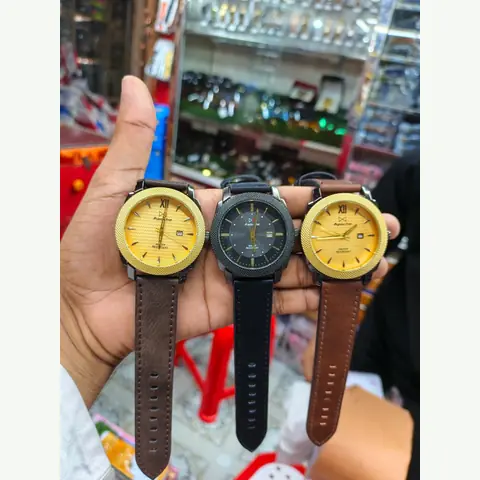 ML-1046 Men Leather Watch