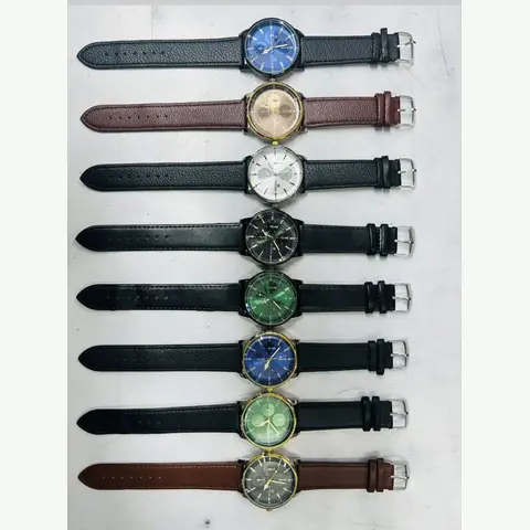 ML-1076 Men Leather Watch