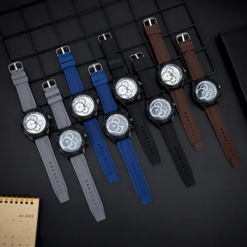 ML-1087 Men Leather Watch