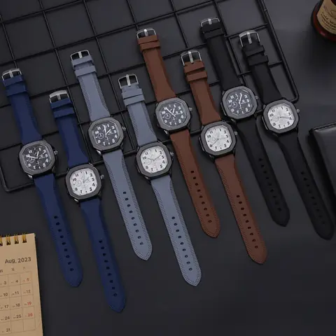 ML-1093 Men Leather Watch