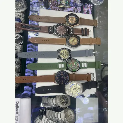 ML-1112 Men Leather Watch