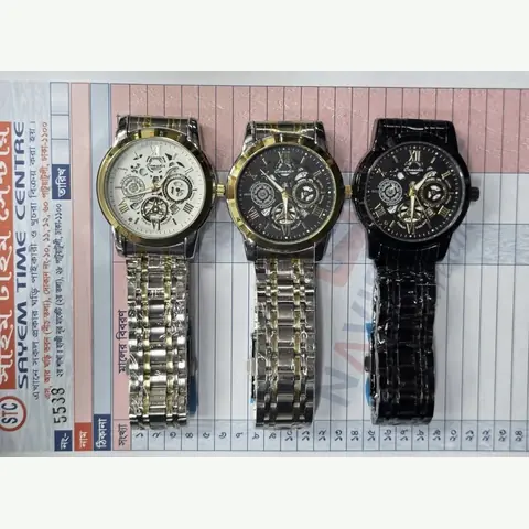 MS-0389 Men Steel Watch