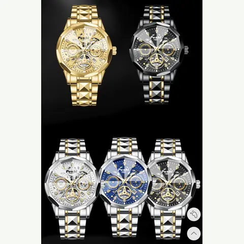 MS-0593 Men Steel Watch